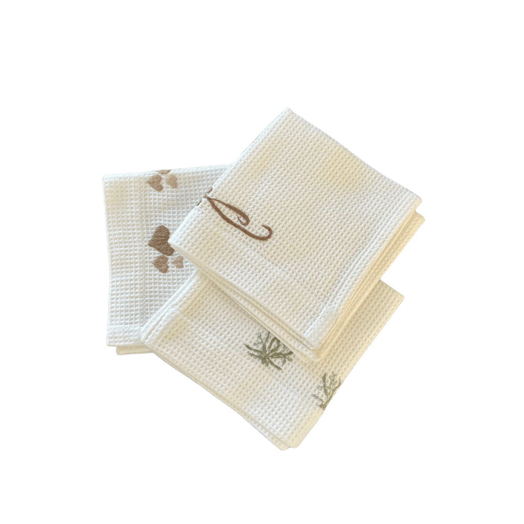Serviette brodée - mini